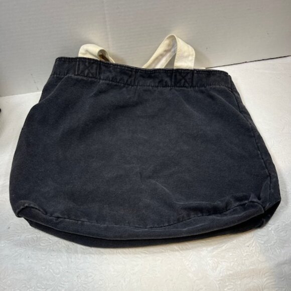 University of Florida Gators Black Canvas Gator Print Collegiate Tote - Picture 6 of 15